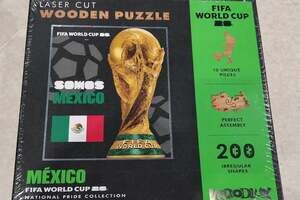 New Woodlux FIFA World Cup 2026 Mexico Wooden Puzzle